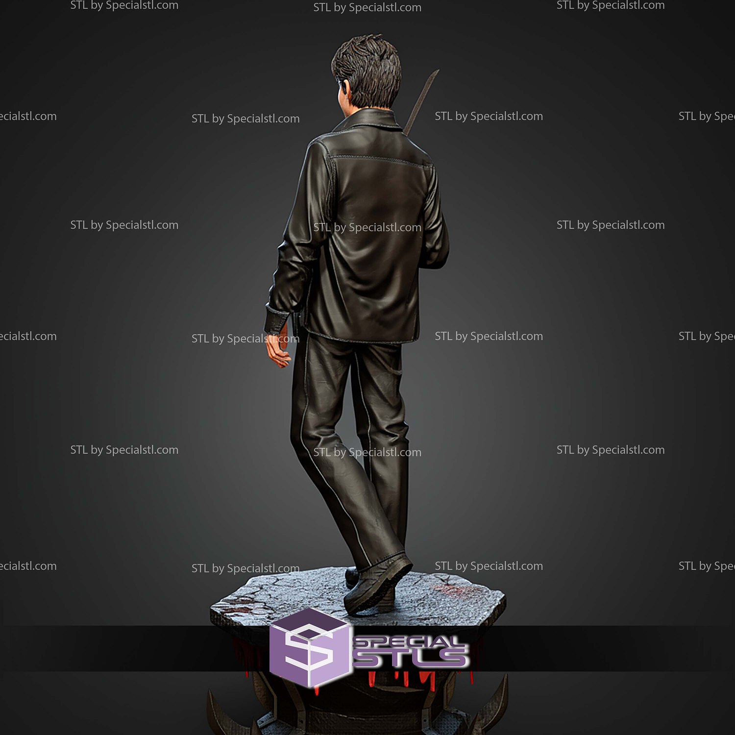 Deacon Frost Blade 1 6 STL Files 3D Model — view 5