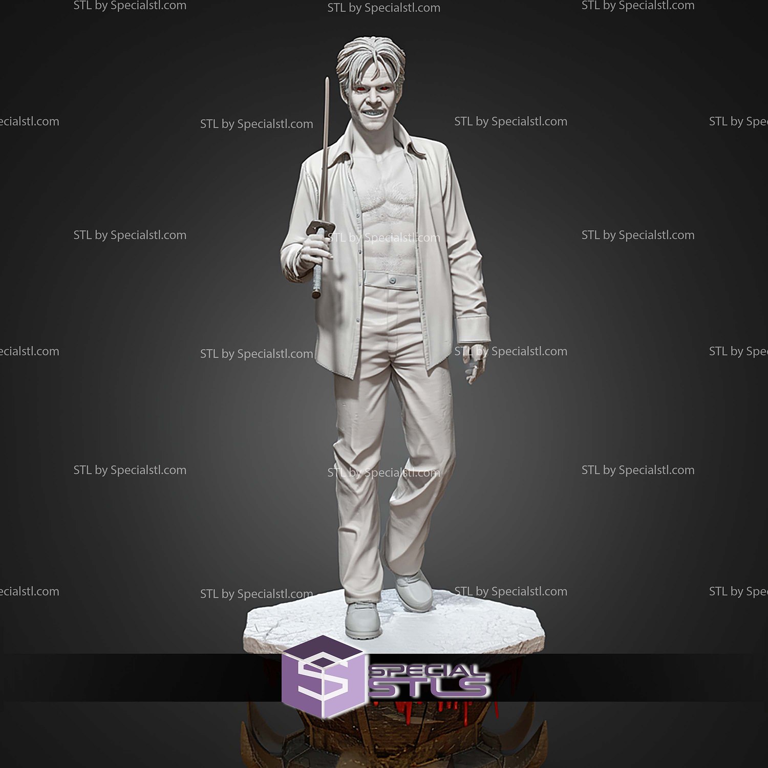 Deacon Frost Blade 1 6 STL Files 3D Model — view 8