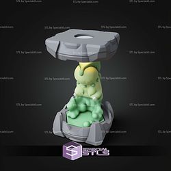 Pokemon Clone Lab Colletion Chikorita STL Files 3D Model