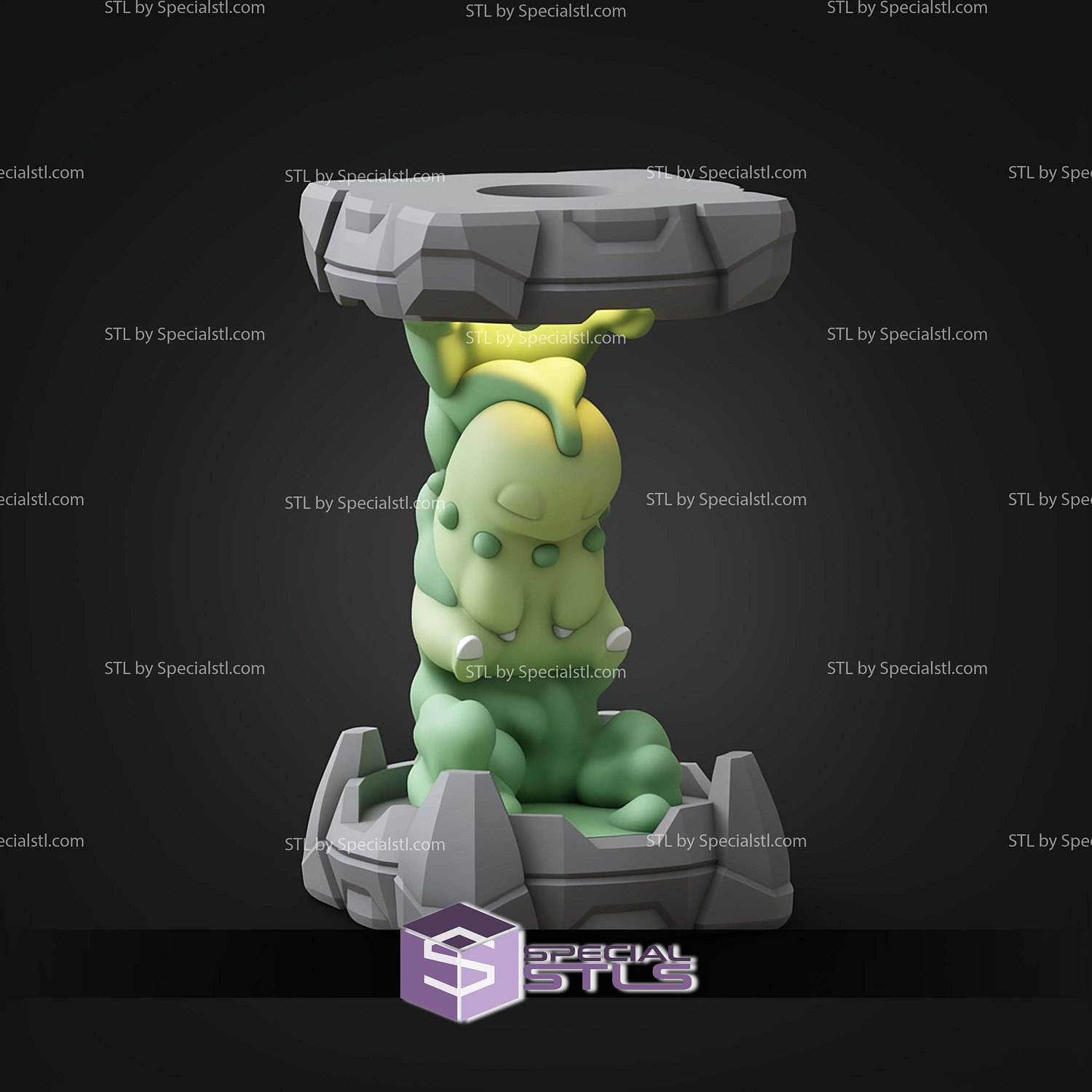 Pokemon Clone Lab Colletion Chikorita STL Files 3D Model — view 4