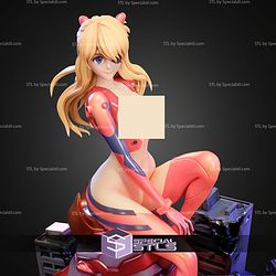 Asuka Langley Evangelion Confident Pose Alternative STL Files 3D Model