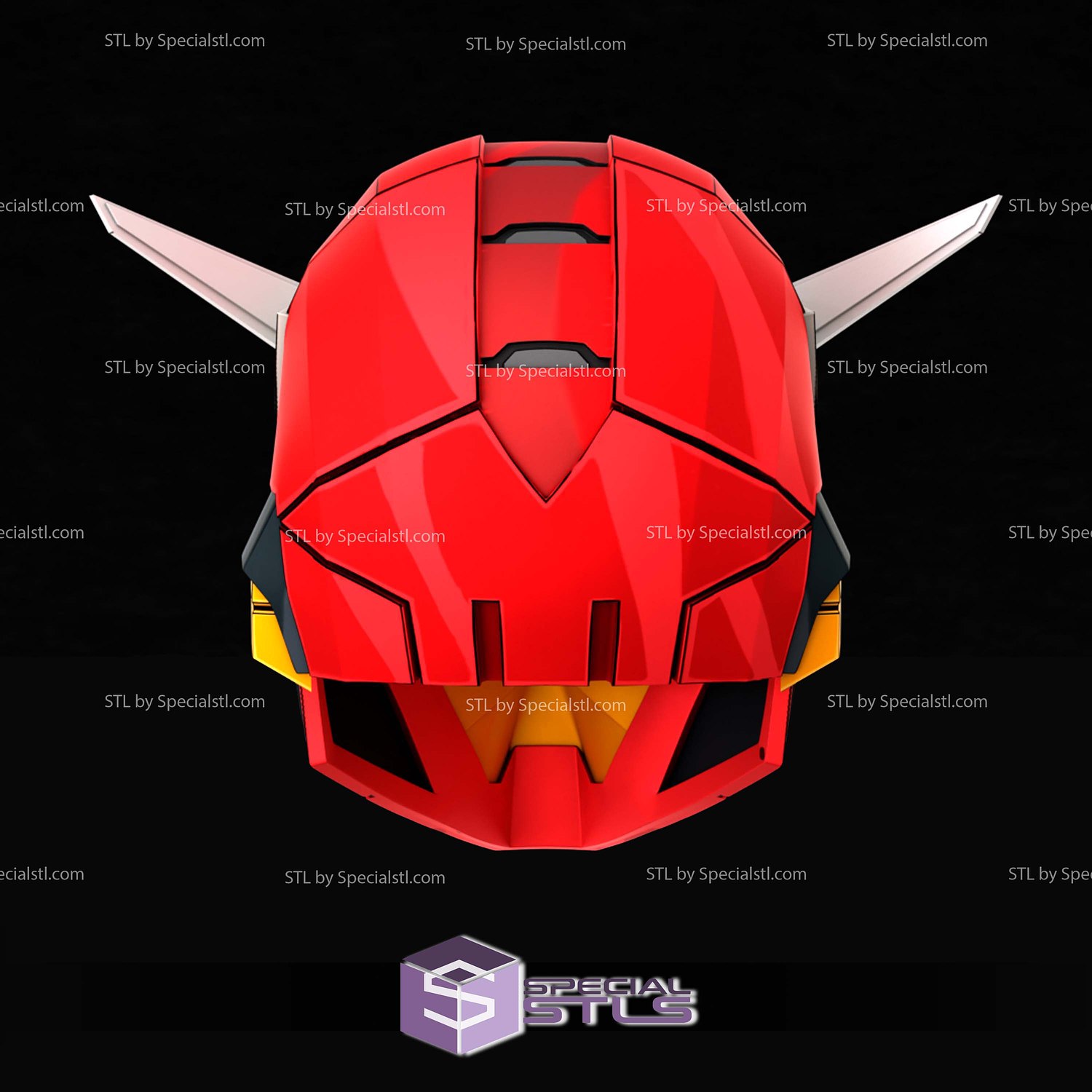 Cosplay STL Files Iron Man Tokon Helmet 3D Model — view 3