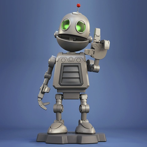 Clank 3D Printing Model | Assembly STL Model