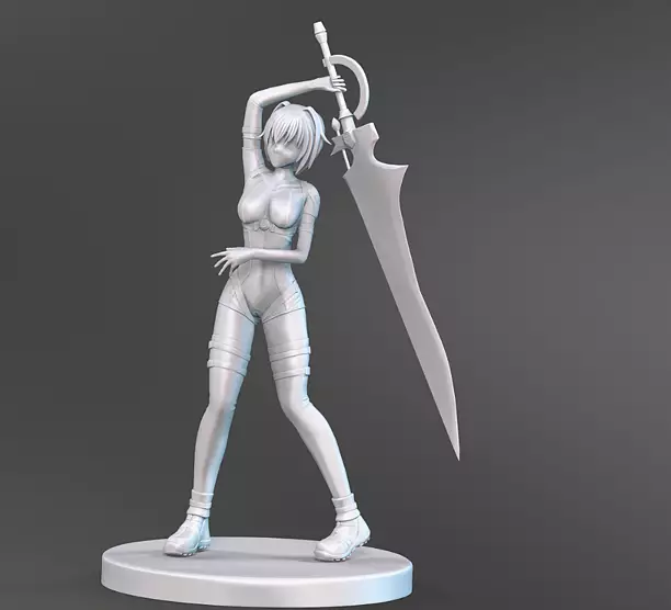 Xenovia DxD   Zinovia High School  3D print model STL Model