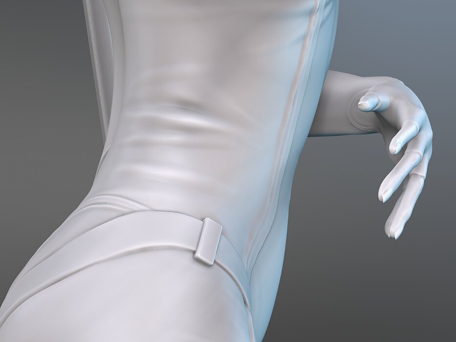 Xenovia DxD   Zinovia High School  3D print model STL Model — view 2