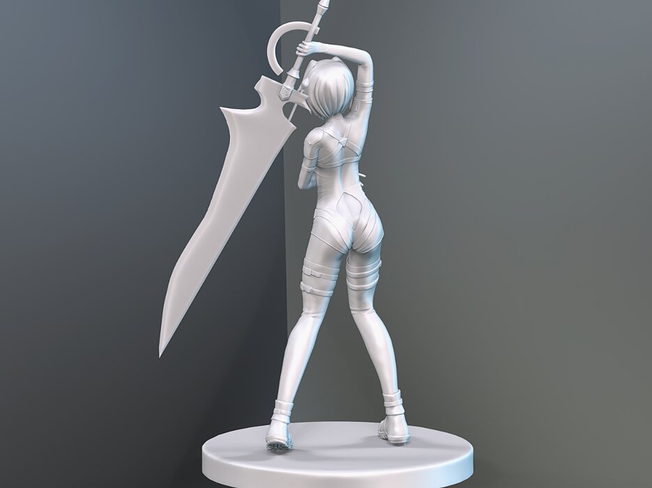Xenovia DxD   Zinovia High School  3D print model STL Model — view 3