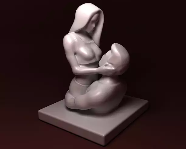 The love is young 3D OBJ Model