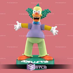 Krusty the Clown 3D Printer Files STL Model