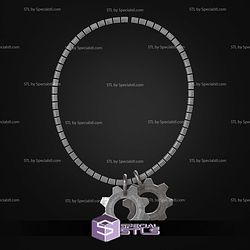 Cosplay STL Files Customizable COG Tags Gear of War 3D Model