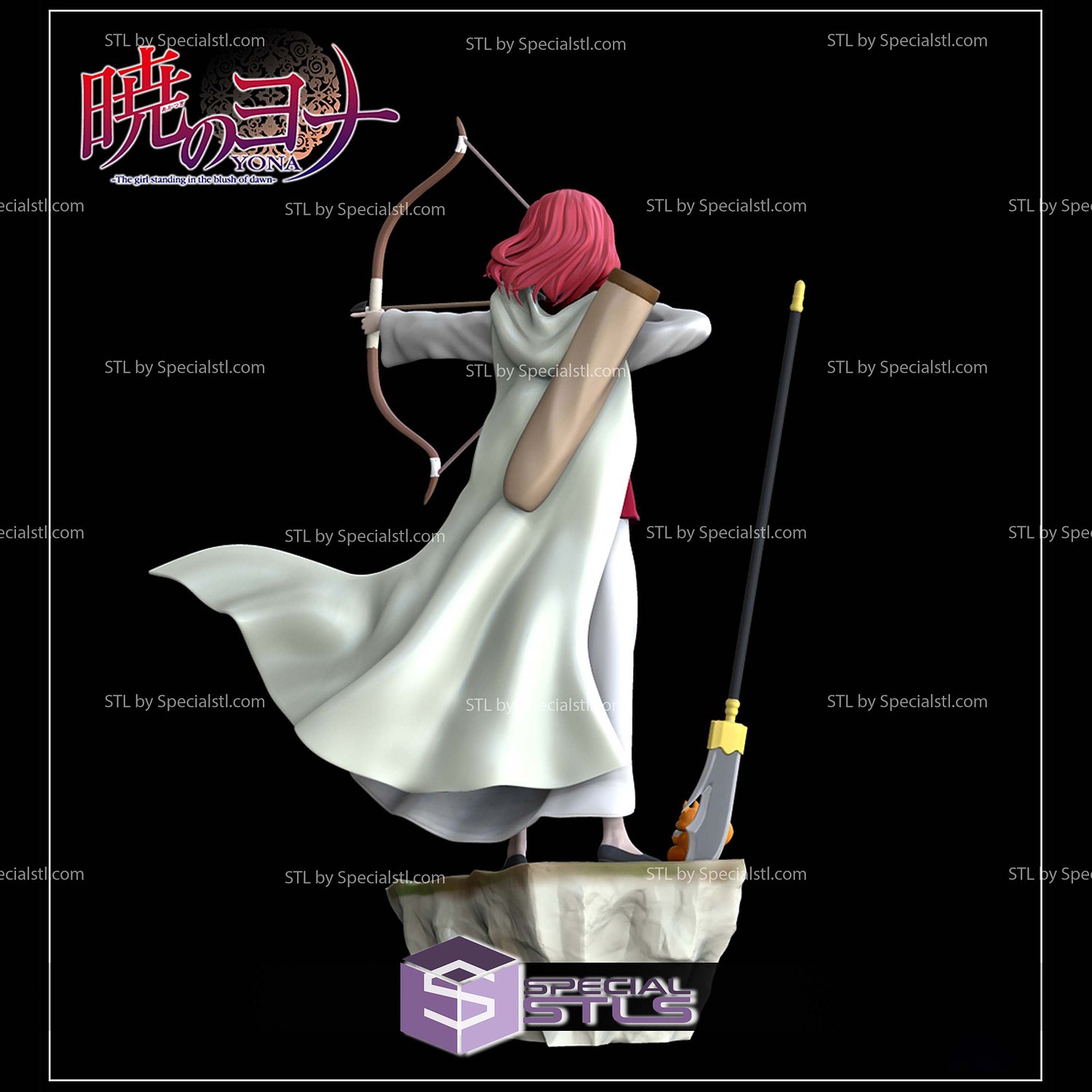 Yona of the Dawn 3D Printer Files STL Model — view 3