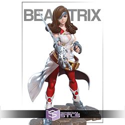 Beatrix Final Fantasy STL Files 3D Model
