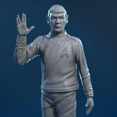 Spock 3D Printing Model | Assembly STL Model