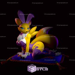 Renamon Bunny Suit 3D Printer Files STL Model