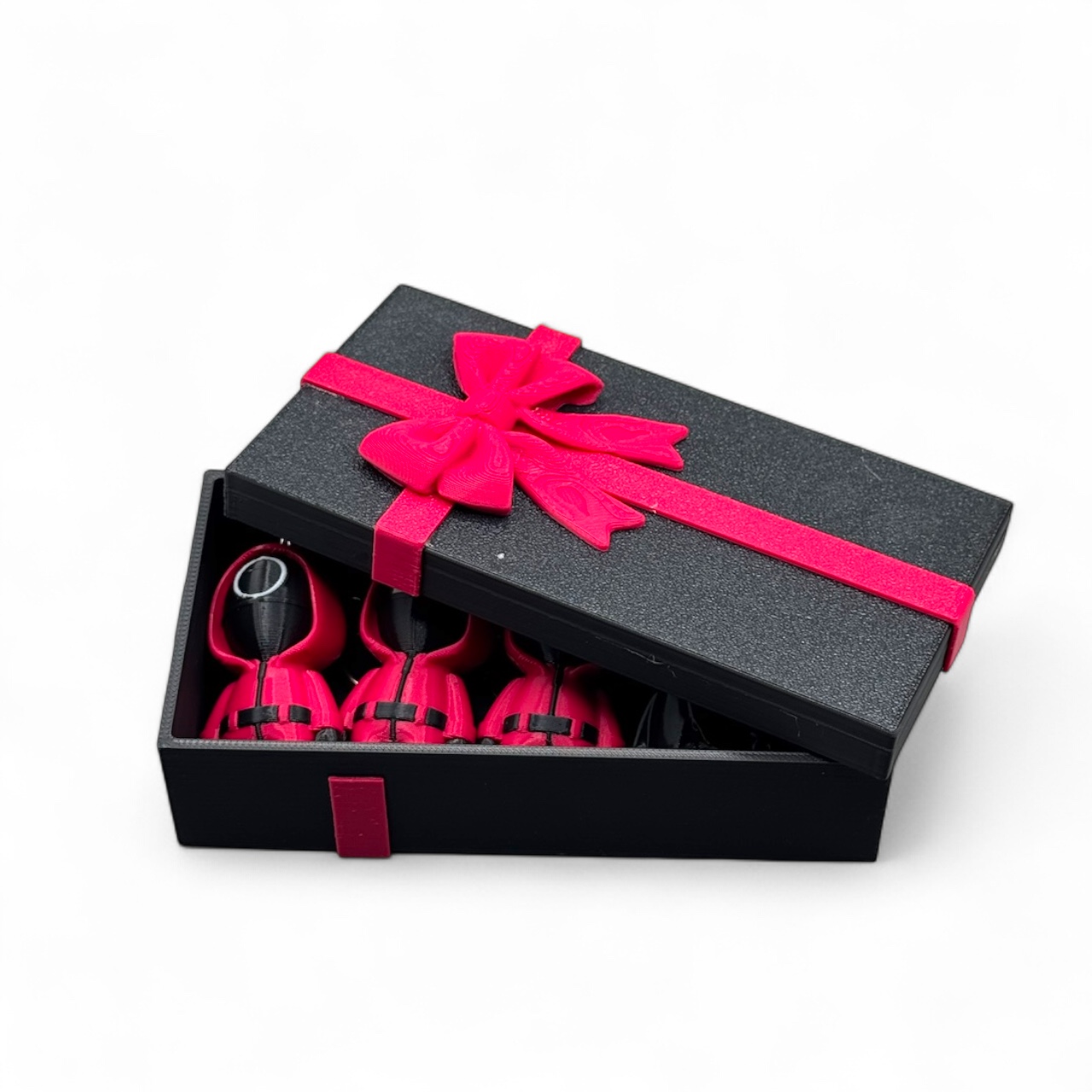 Squid Game Collector’s Gift Box Set - keychain, Front man, Worker, Soldier, Manger 3D 3MF Model