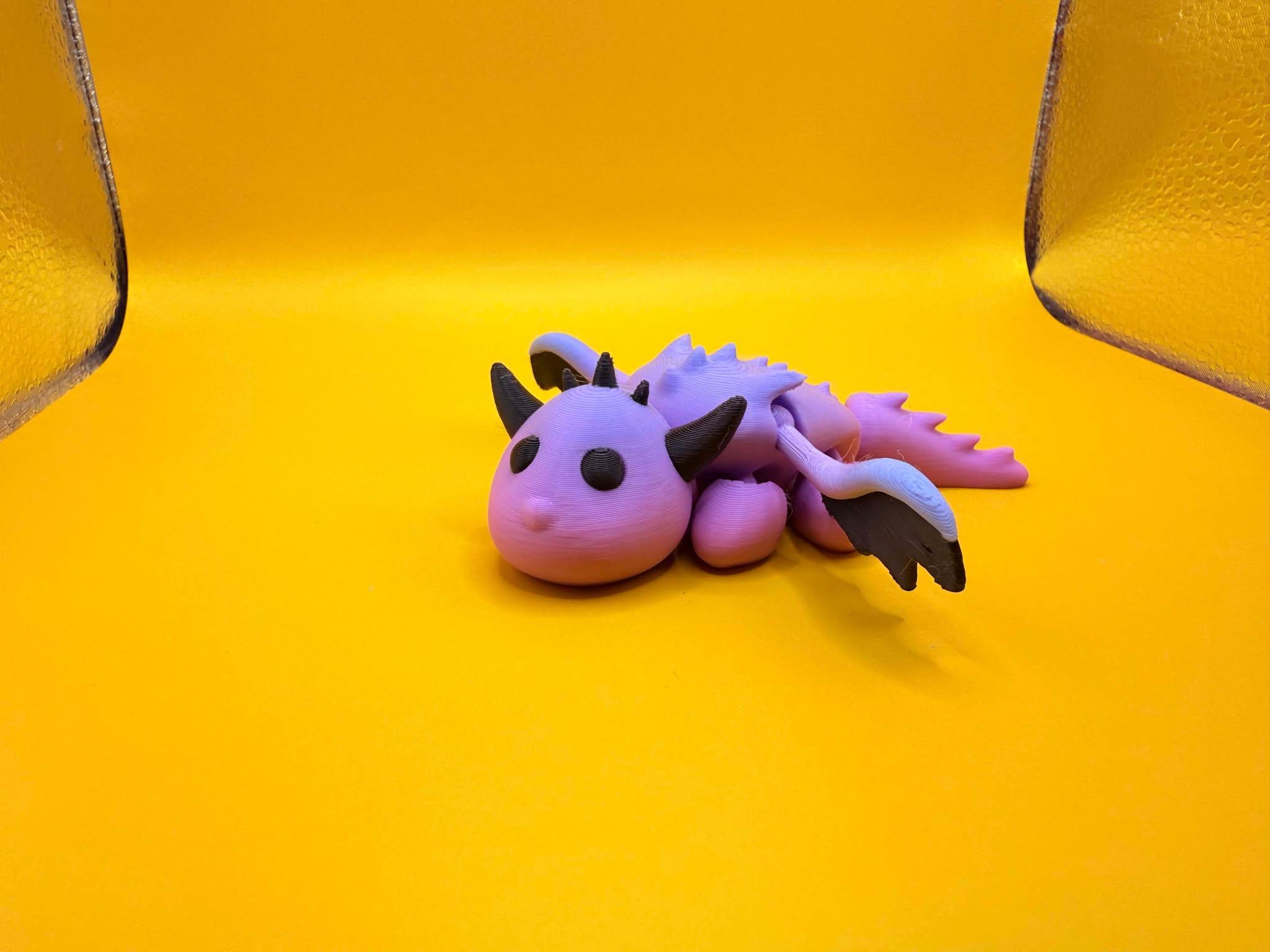 Cute Tiny Articulated Dragon Whelpling 3D 3MF Model — view 5
