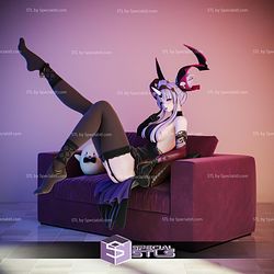 Watarase Azur Lane on Sofa 3D Printer Files STL Model