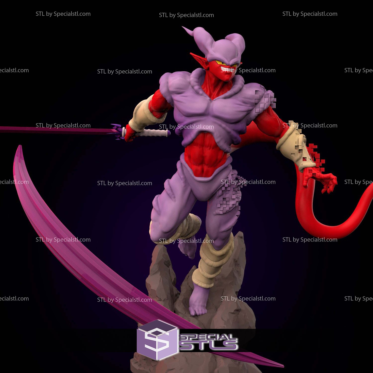 Janemba Bunkai Teleport 3D Printer Files STL Model — view 2