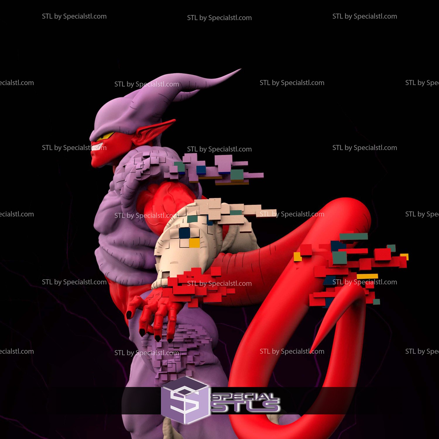 Janemba Bunkai Teleport 3D Printer Files STL Model — view 3