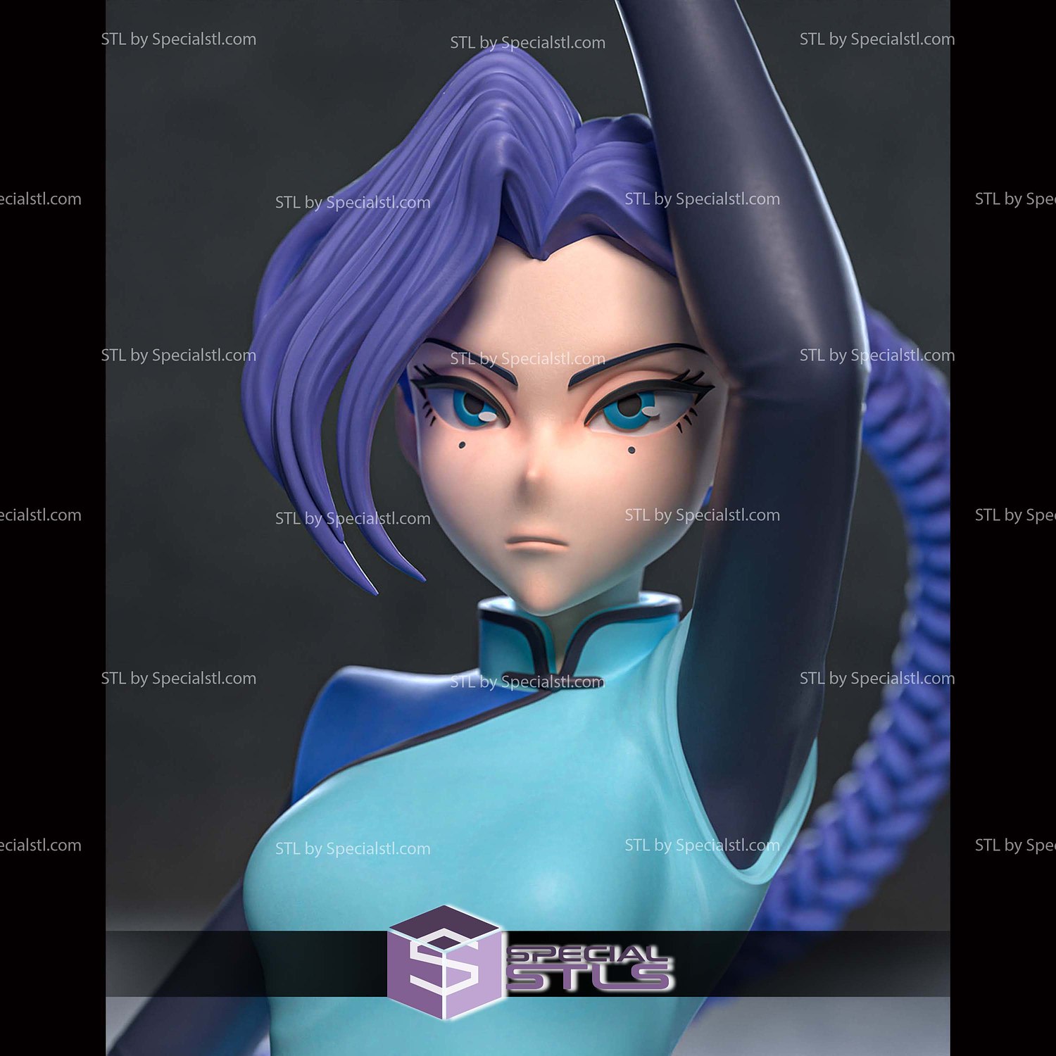 Scissor Seven Thirteen 3D Printer Files STL Model — view 2