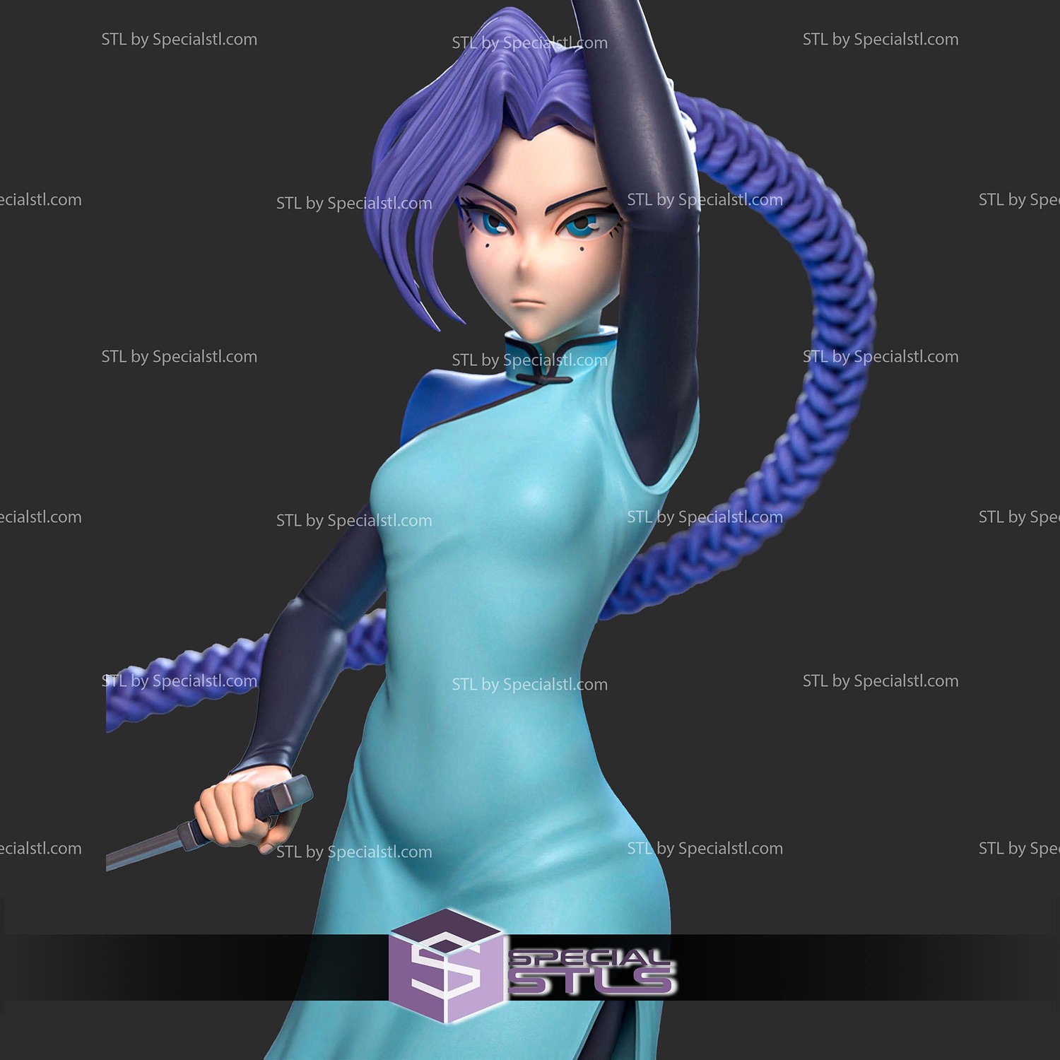 Scissor Seven Thirteen 3D Printer Files STL Model — view 3