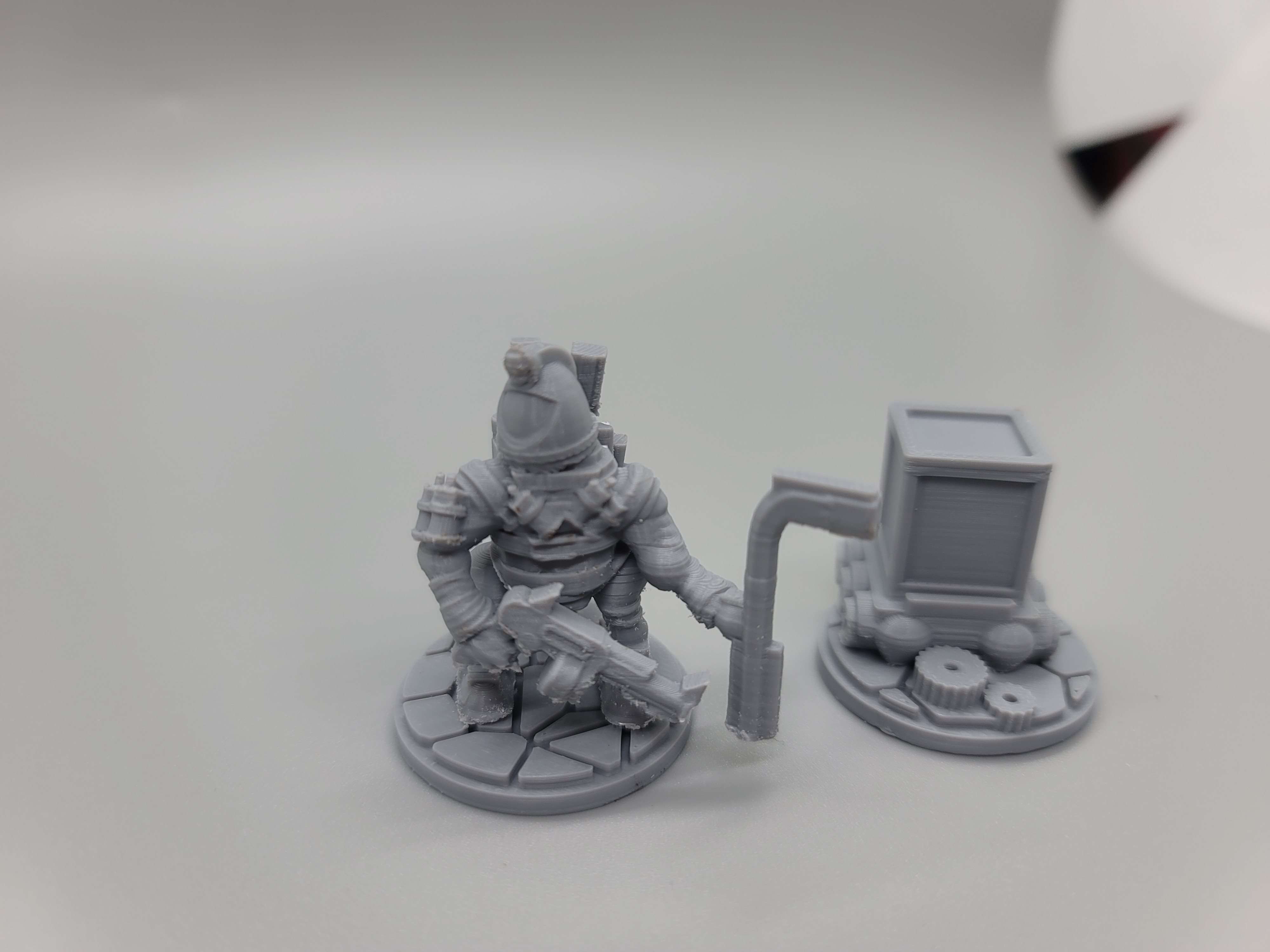 FHW CPU Sergeant with B0t3X 3D STL Model — view 2