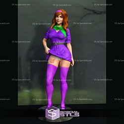 Daphne Attractive Scooby Doo Digital STL Files 3D Model