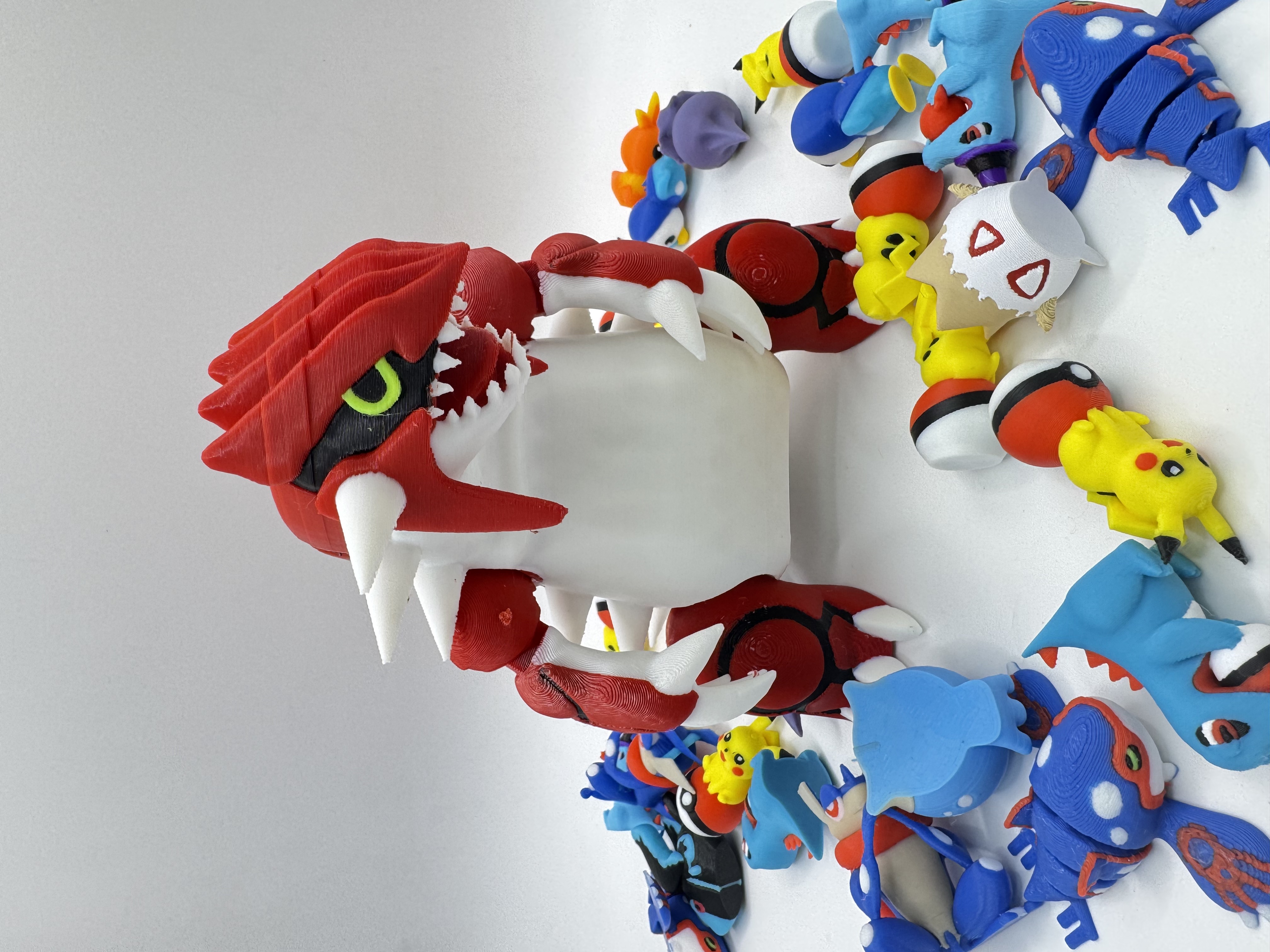 Articulated Groudon (3mf included) 3D STL Model
