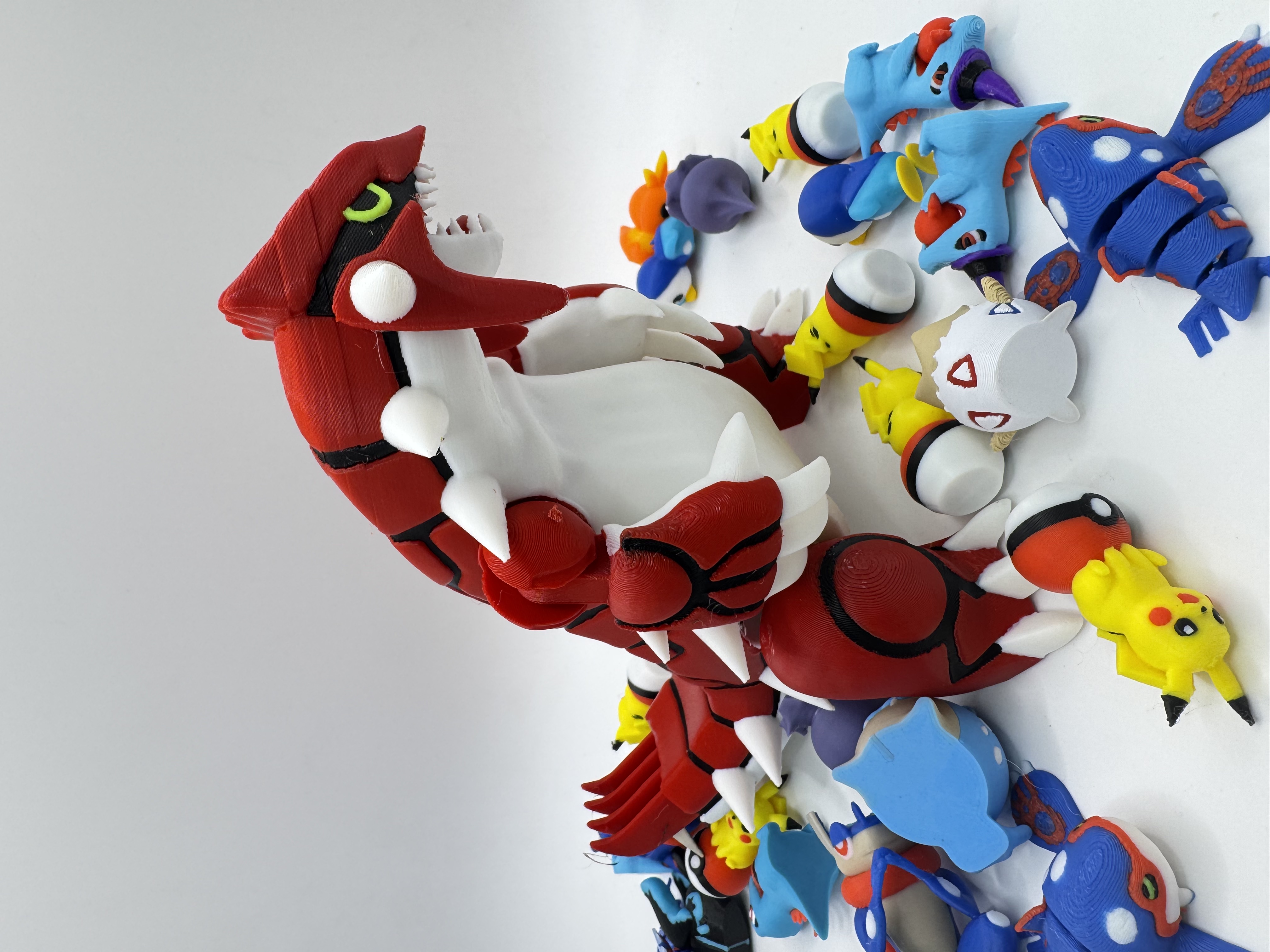 Articulated Groudon (3mf included) 3D STL Model — view 3