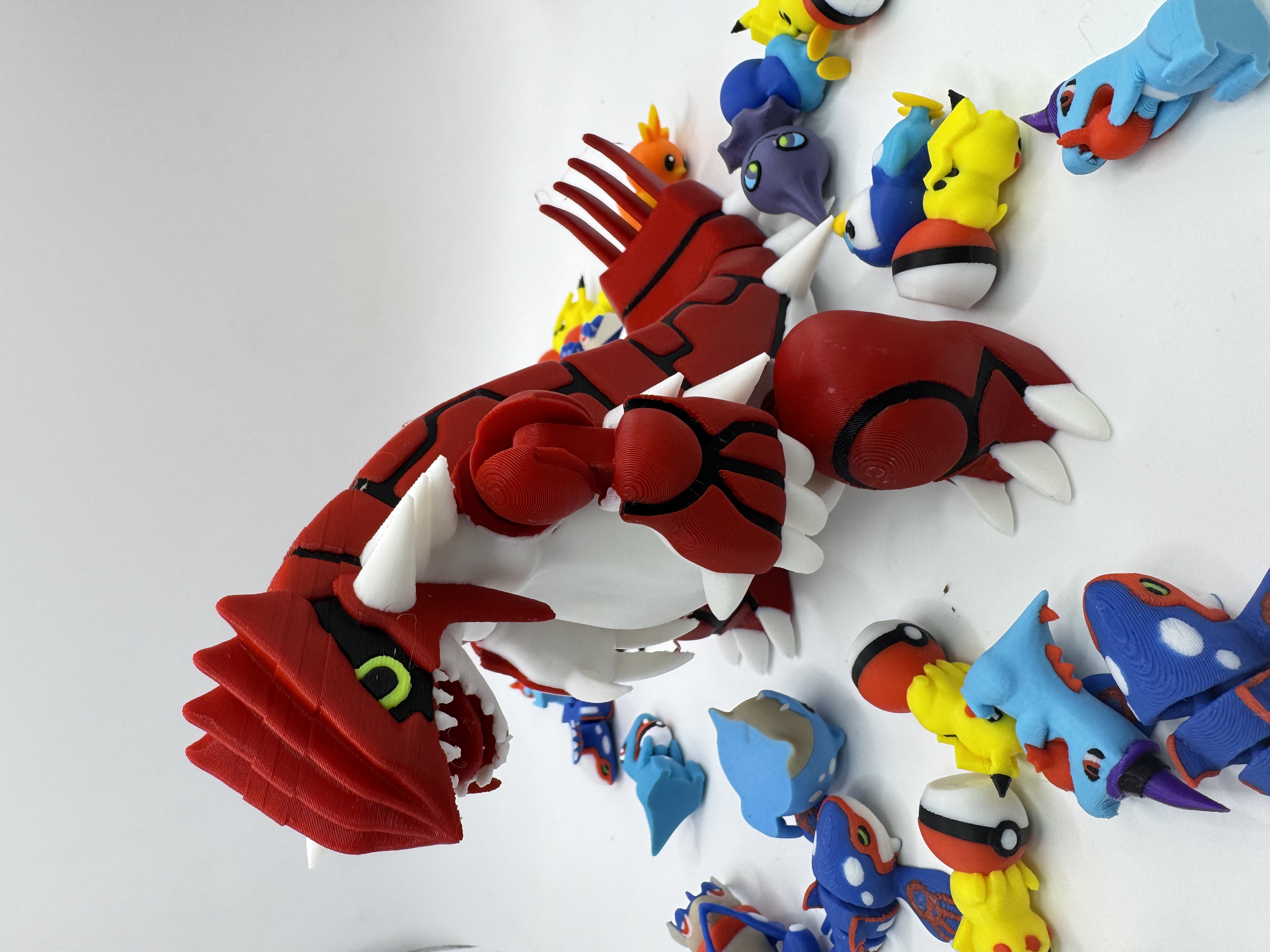 Articulated Groudon (3mf included) 3D STL Model — view 4