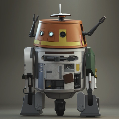 Chopper 3D Printing Model | Assembly STL Model