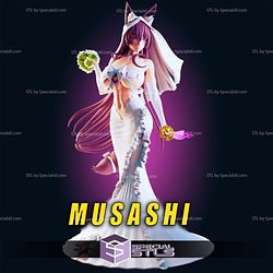 Azur Lane Musashi Wedding 3D Printing Models STL Model