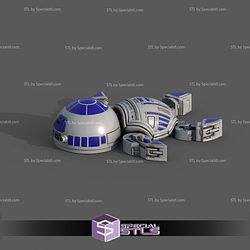 Basic STL Collection - Super Turtle R2D2 3D Model
