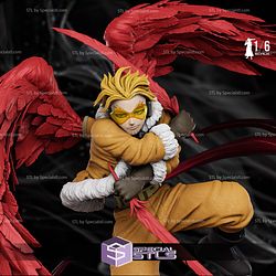 Hawks with and without Glasses STL Files 3D Model