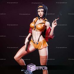 Faye Valentine Light Up Base STL Files 3D Model