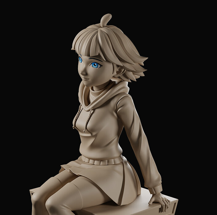 HIMAWARI 3D STL Model — view 7