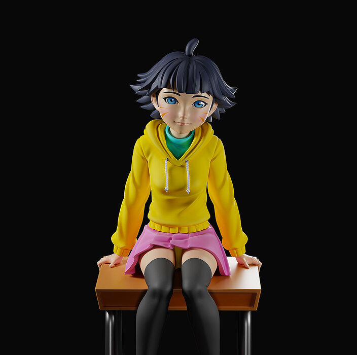 HIMAWARI 3D STL Model — view 8