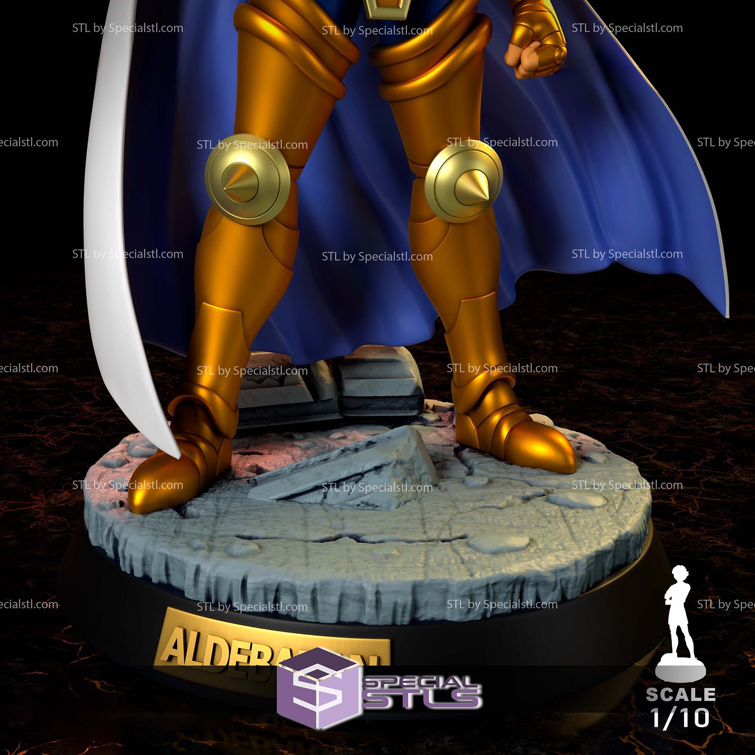 Taurus Aldebaran 235mm 3D Printer Files STL Model — view 3