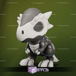 Boney Dino Pachycephalosaurus STL Files 3D Model