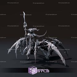 Demon Princess Daemon Damzels STL Miniatures 3D Model