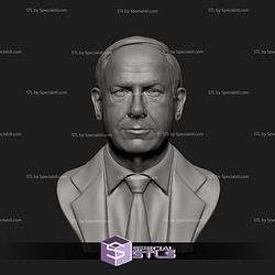 Benjamin Netanyahu Bust 3D Printing Models STL Model