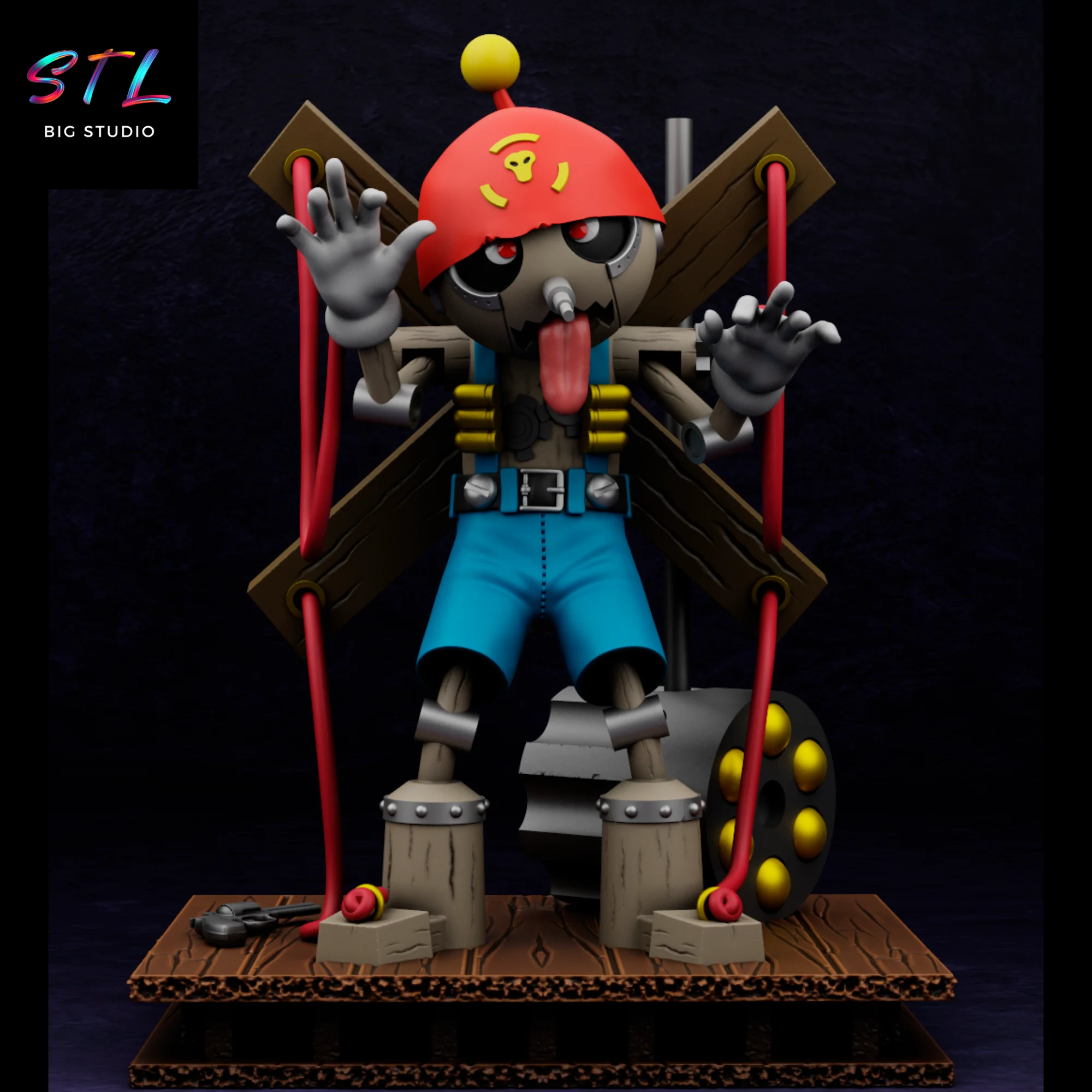 Puppetmon STL | Digimon | 3D Printable Model Model