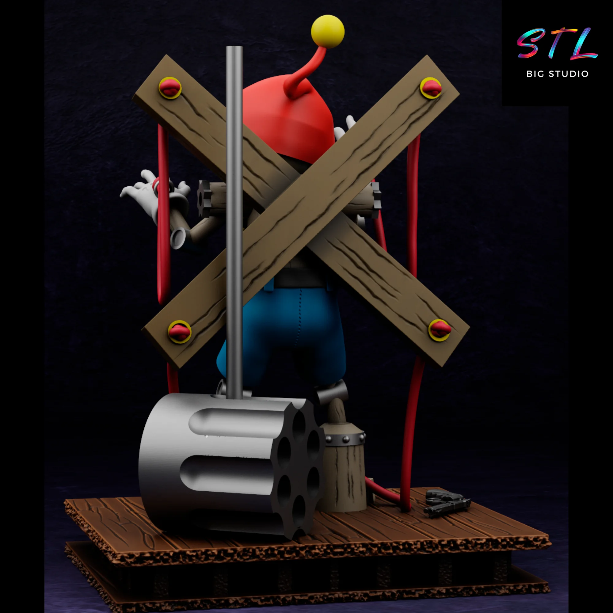 Puppetmon STL | Digimon | 3D Printable Model Model — view 4