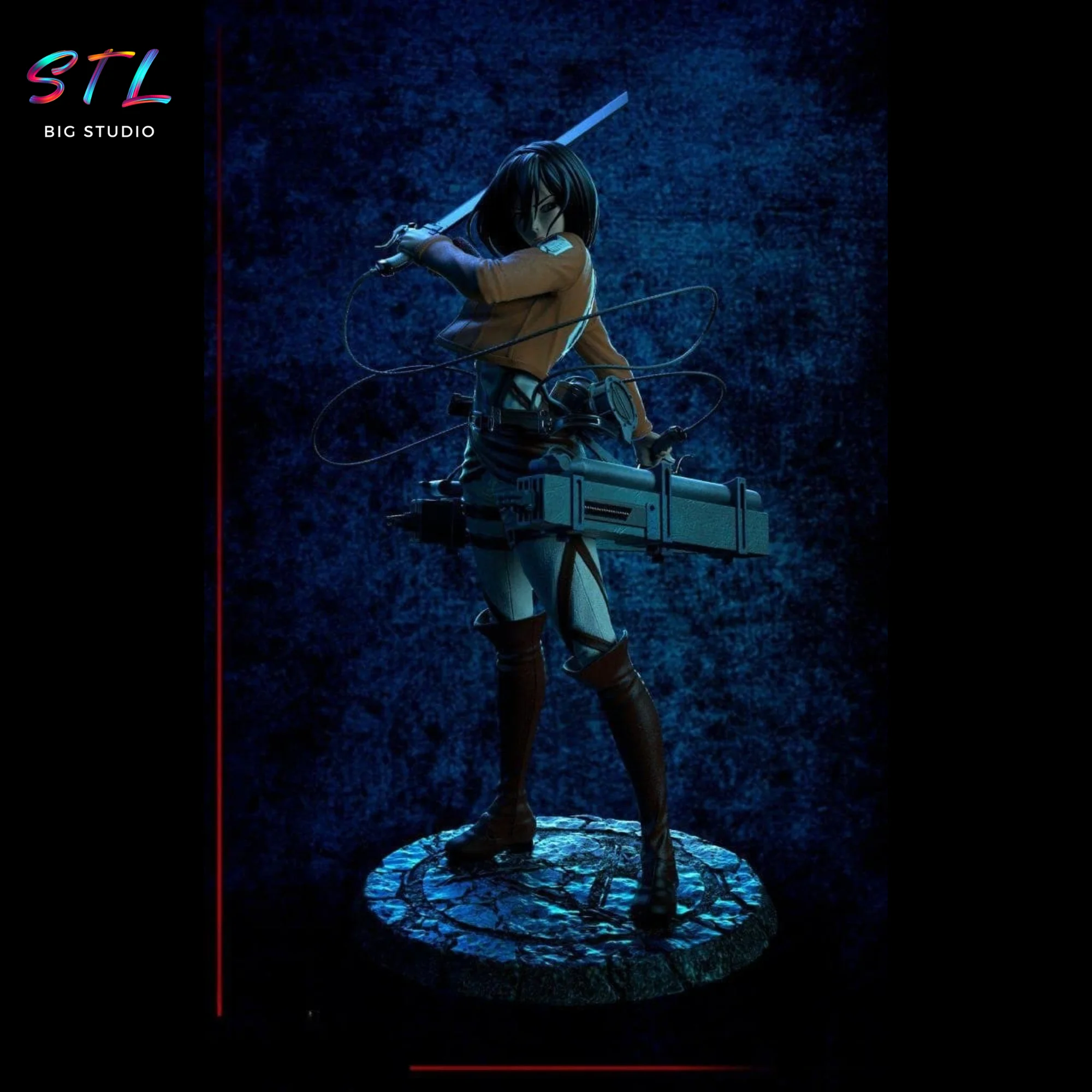 Death the Kid STL | Soul Eater | 3D Printable Figure Model — view 7