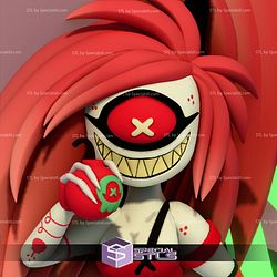 Cherri Bomb Hazbin Hotel Sculptures 3D Printing STL Model