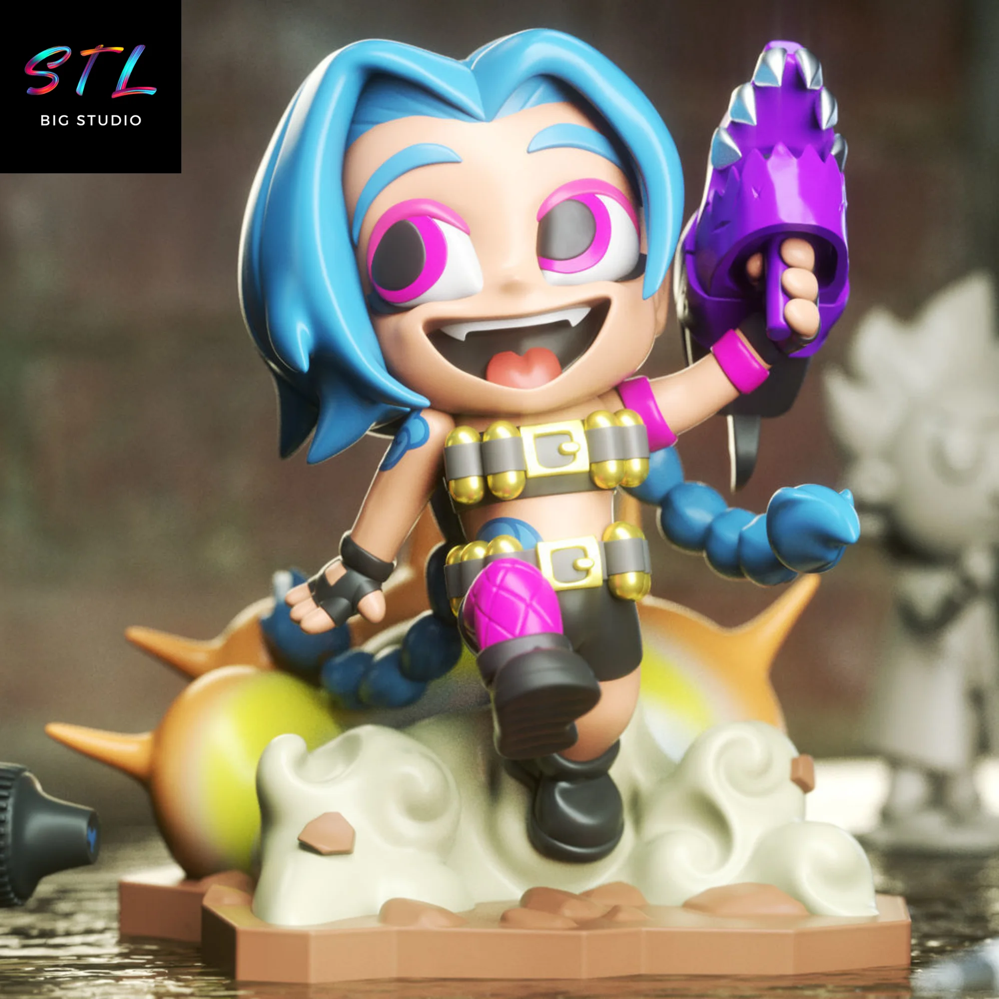 Grogu Chibi STL | Star Wars | 3D Printable Figure Model — view 5