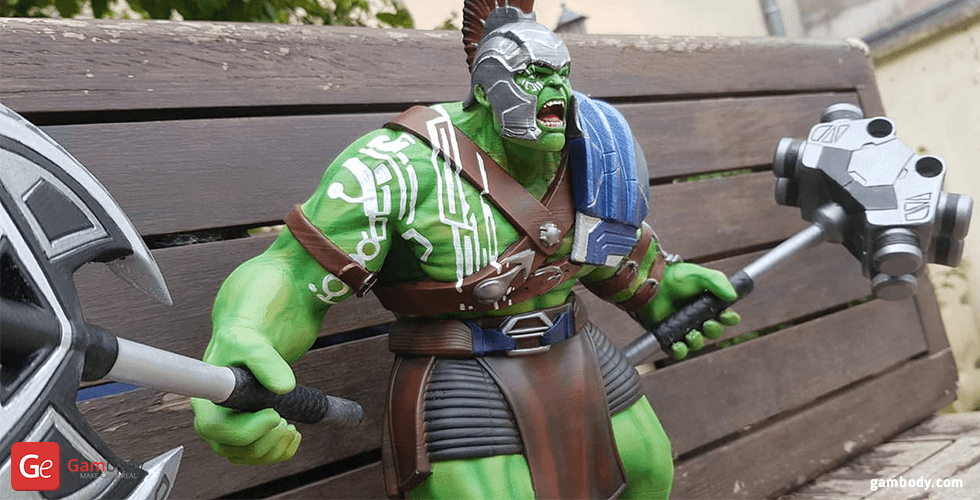 Armored Hulk 3D Printing Miniature | Assembly STL Model