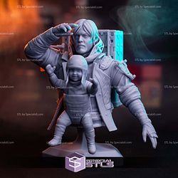 Sam Porter Bridges and Baby Bust 3D Printer Files STL Model