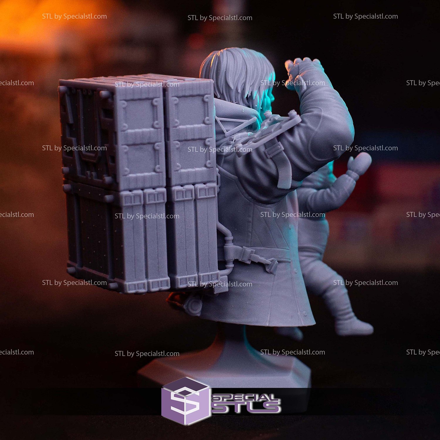 Sam Porter Bridges and Baby Bust 3D Printer Files STL Model — view 2