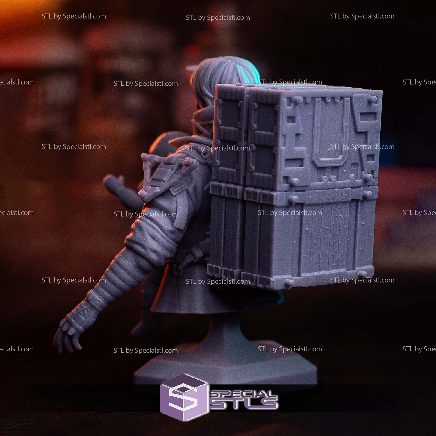 Sam Porter Bridges and Baby Bust 3D Printer Files STL Model — view 3