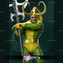 Loki Comics Standalone 3D Printer Files STL Model